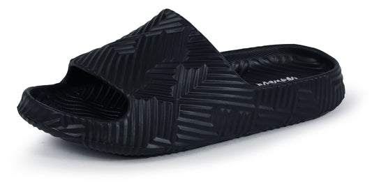 Weweya Shower Shoes for Women and Men - Bathroom Slippers - Non Slip House Slides - Lightweight Beach Sandals