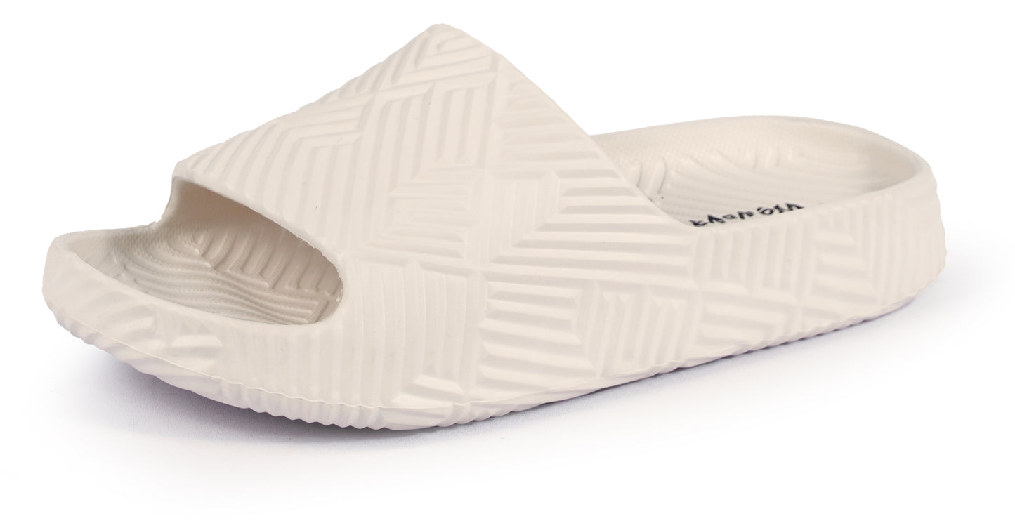 Weweya Shower Shoes for Women and Men - Bathroom Slippers - Non Slip House Slides - Lightweight Beach Sandals