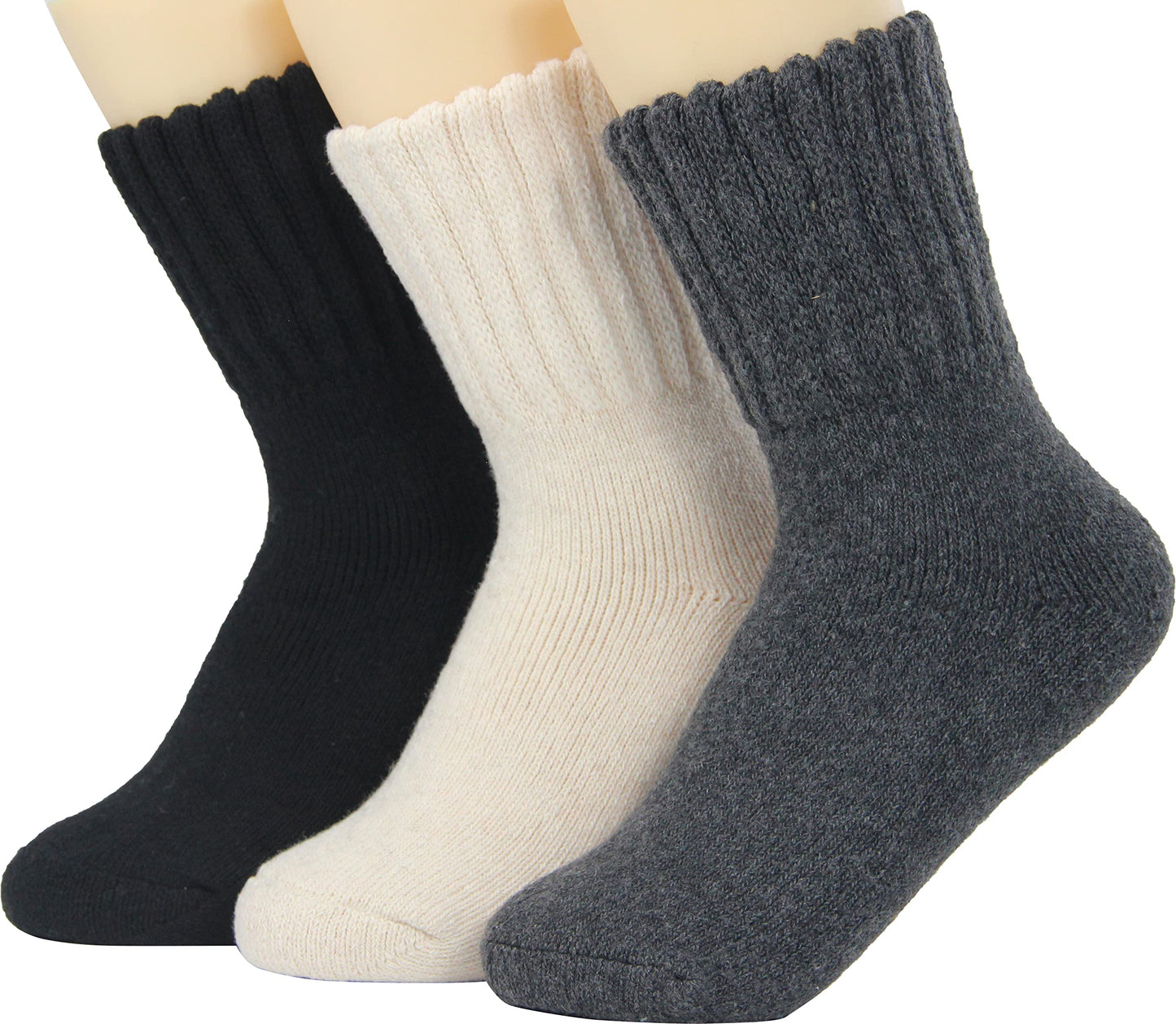 Weweya Boot Socks for Women - Thick Winter Knit Warm Socks - Gifts for Women