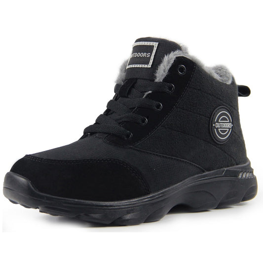 Weweya Women's Snow Boots Fur Lined Winter Booties Anti-Slip Ankle Boots