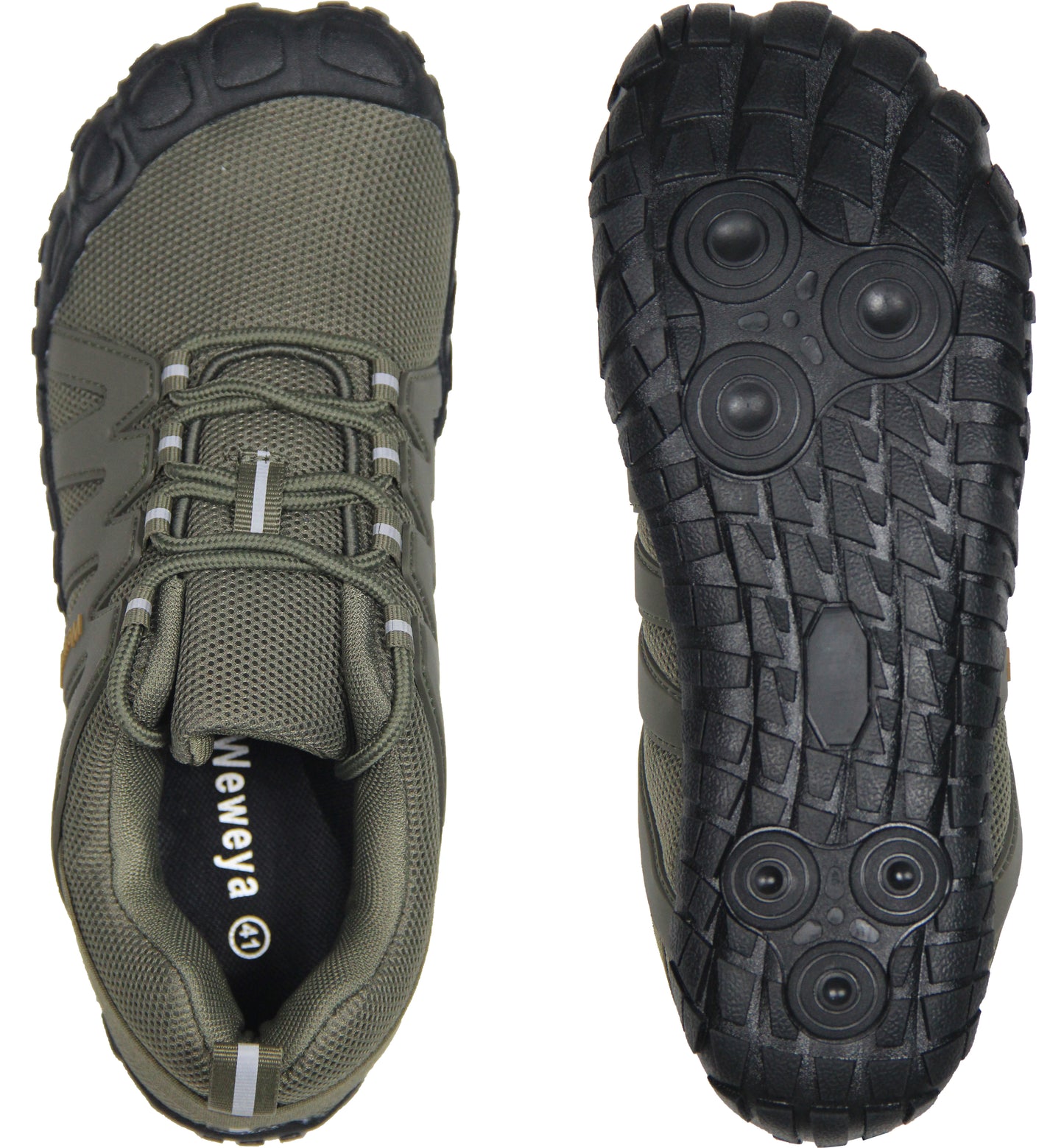 Weweya Minimalist Men's Zero Drop Barefoot Running Shoes