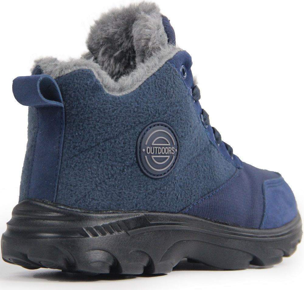Weweya Women's Snow Boots Fur Lined Winter Booties Anti-Slip Ankle Boots