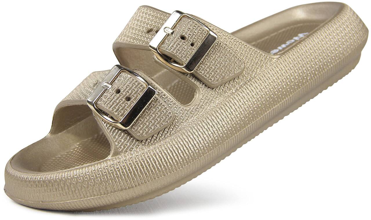 Weweya Unisex Slippers Slides for Women and Men EVA Flat Sandals